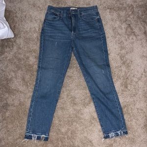 Madewell size 28 high rise jeans